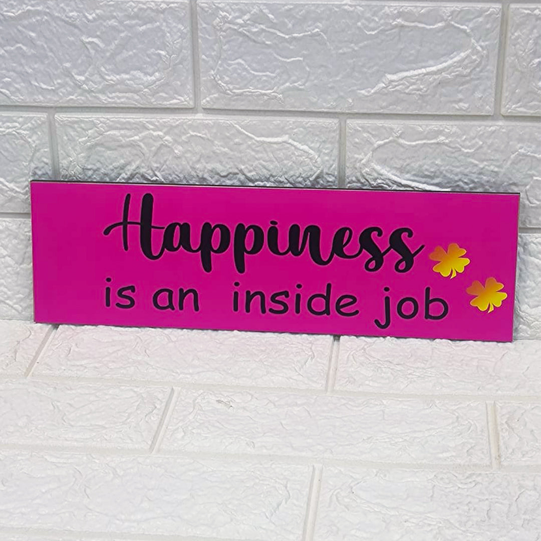 Happiness Is An Inside Job | Wall Hanging
