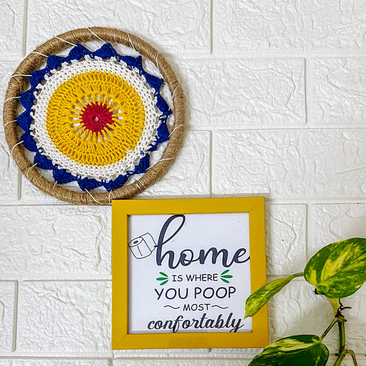 Home Is Where You Poop | Yellow