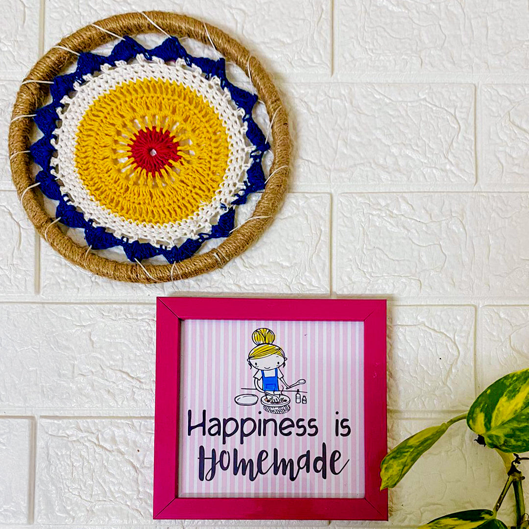 Happiness Is Homemade | Pink