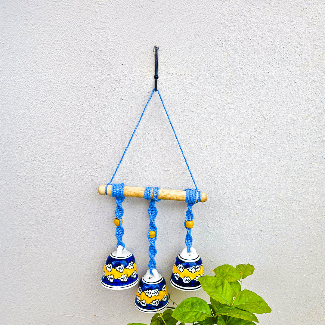 Mini Ceramic Wall Hangings | Blue