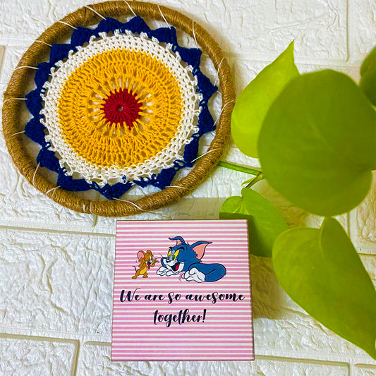 We Are So Awesome Together | Square Magnet