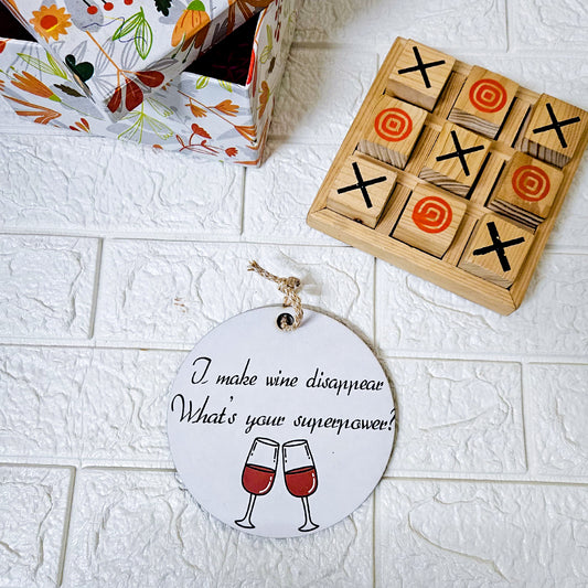 I Make Wine Disappear | White