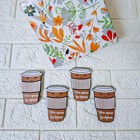 More Espresso Less Depresso Combo | Set of 4