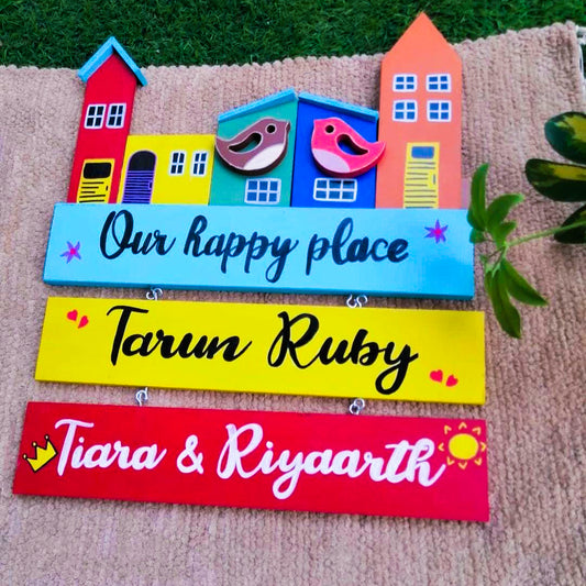 Miniature Hut Nameplate