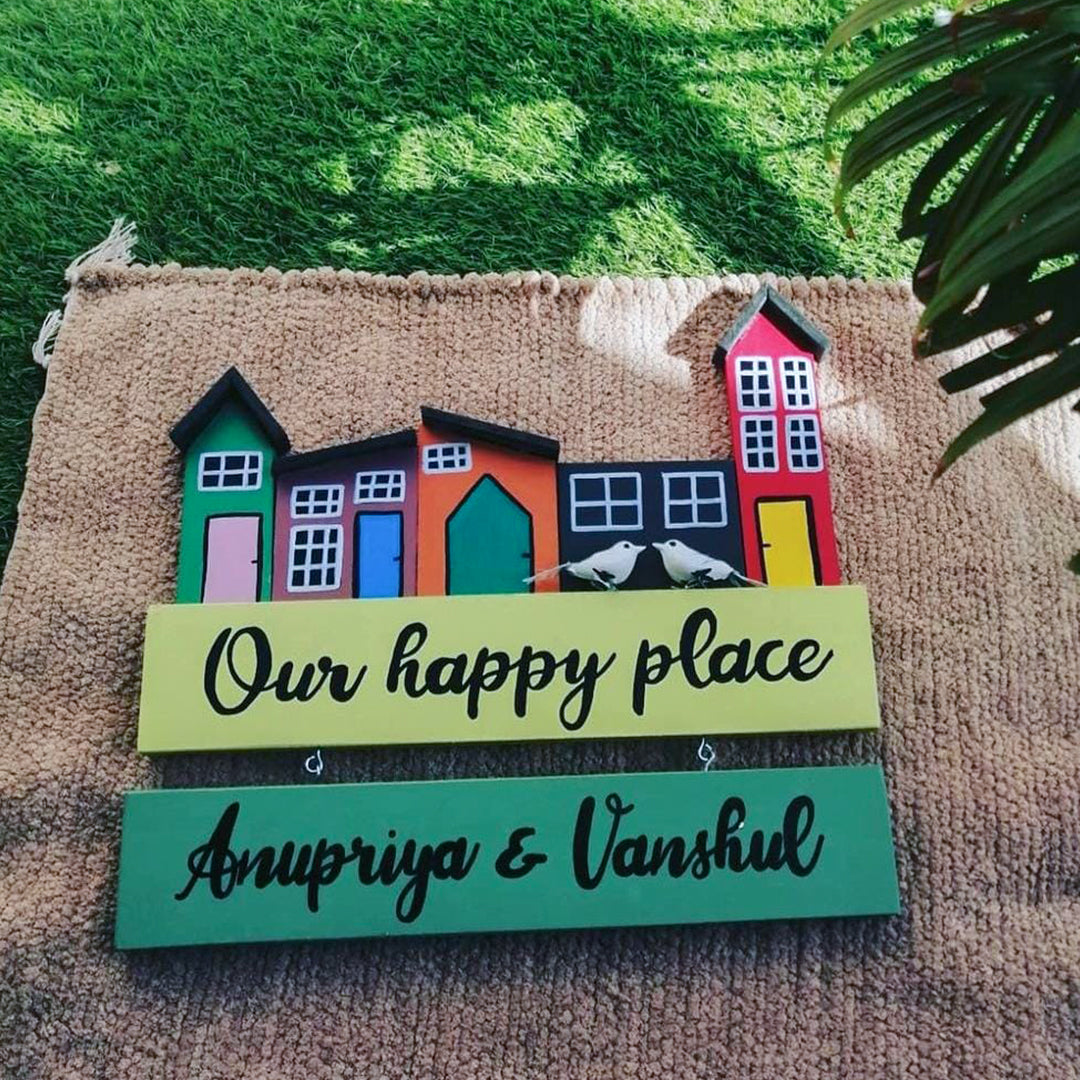 Miniature Hut Nameplate