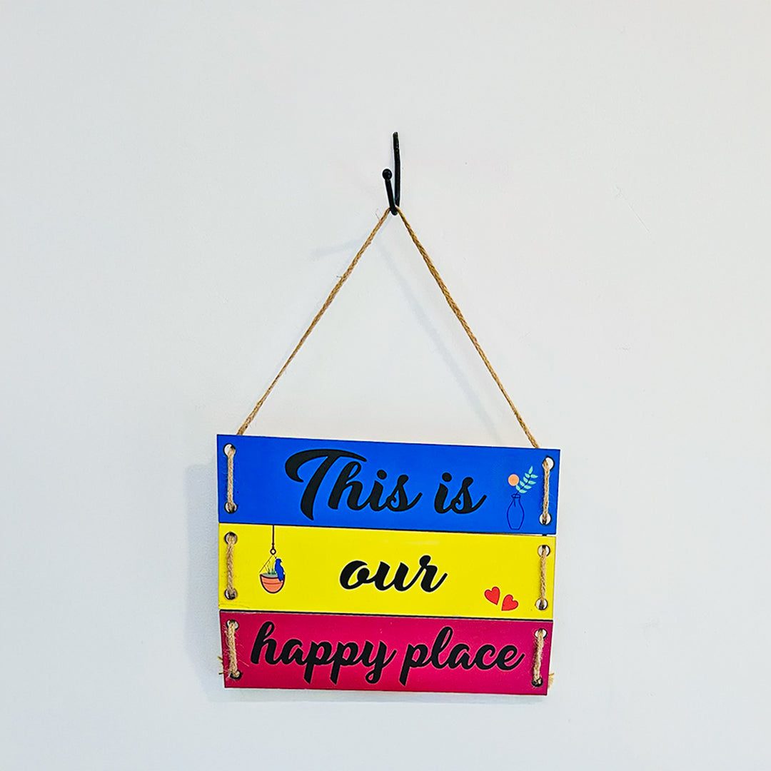 Our Happy Place | Three Plank Hanging 3