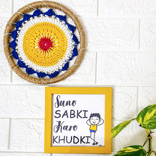 Suno Sabki Karo Khudki | Yellow