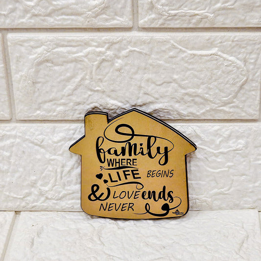 Family Love | Shape Magnet
