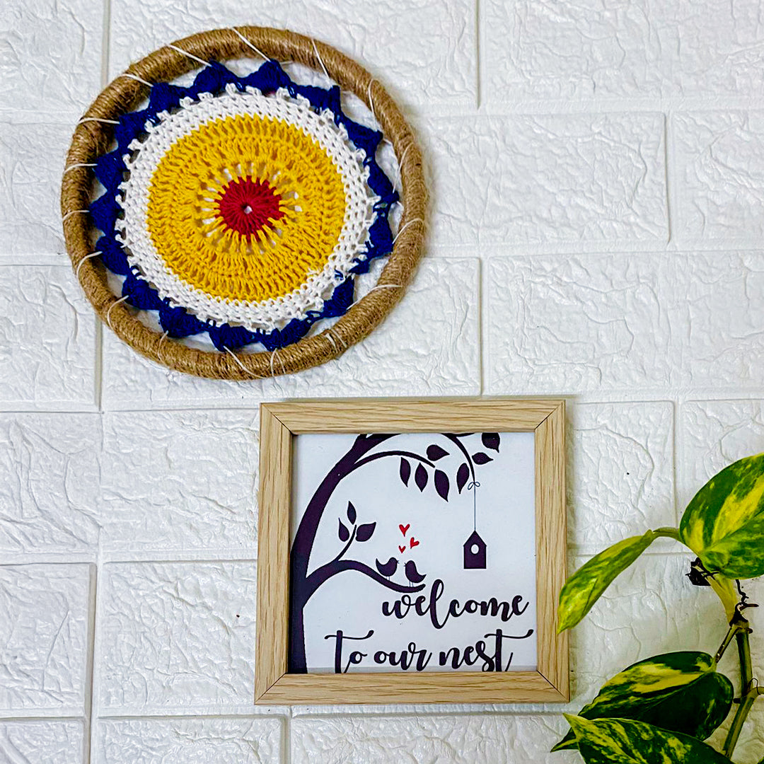 Welcome To Our Nest| Wood