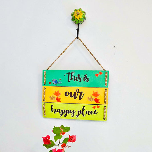 Our Happy Place | Three Plank Hanging