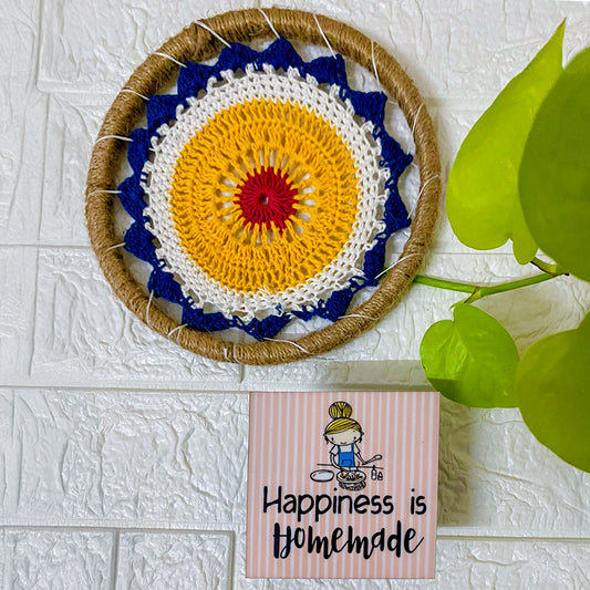 Happiness Is Homemade | Square Magnet
