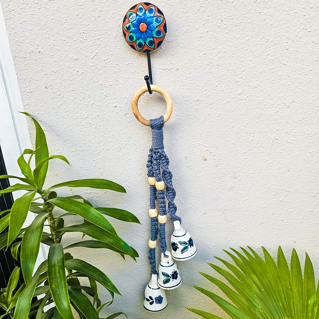 Macrame Bell | Grey