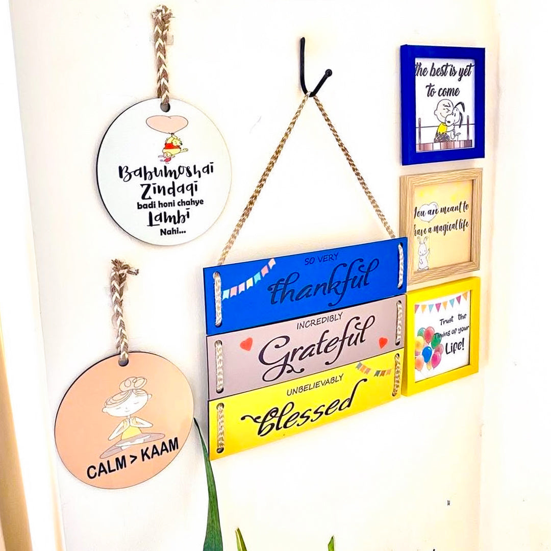 Gratitude Wall Decor