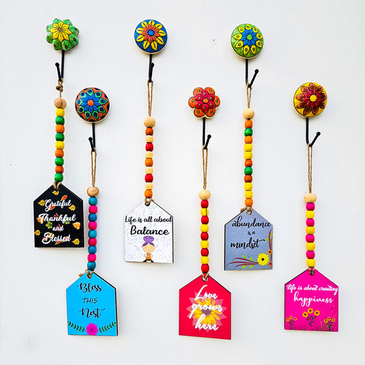 Wooden Huts Hanging | Combo