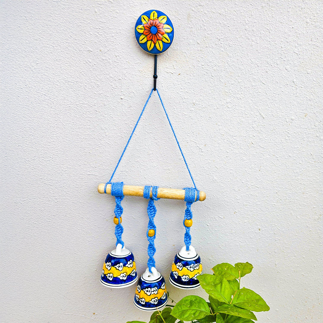 Mini Ceramic Wall Hangings | Blue