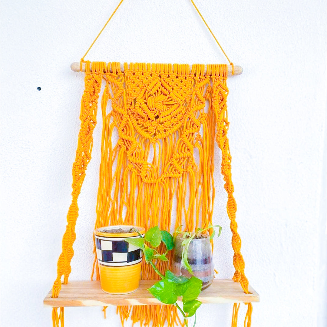 Macrame Boho Shelves 1