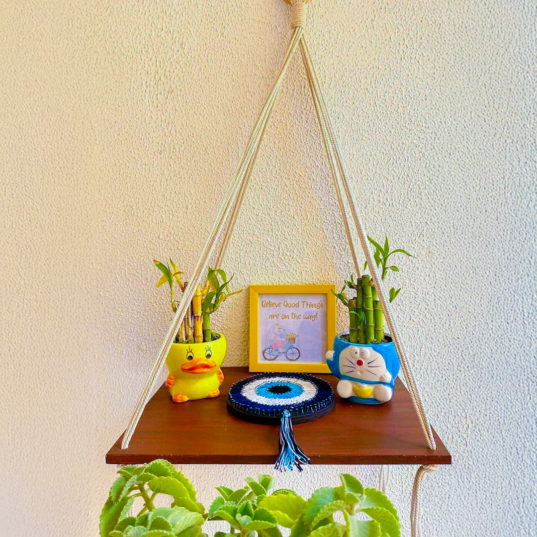Macrame Boho Shelves 3