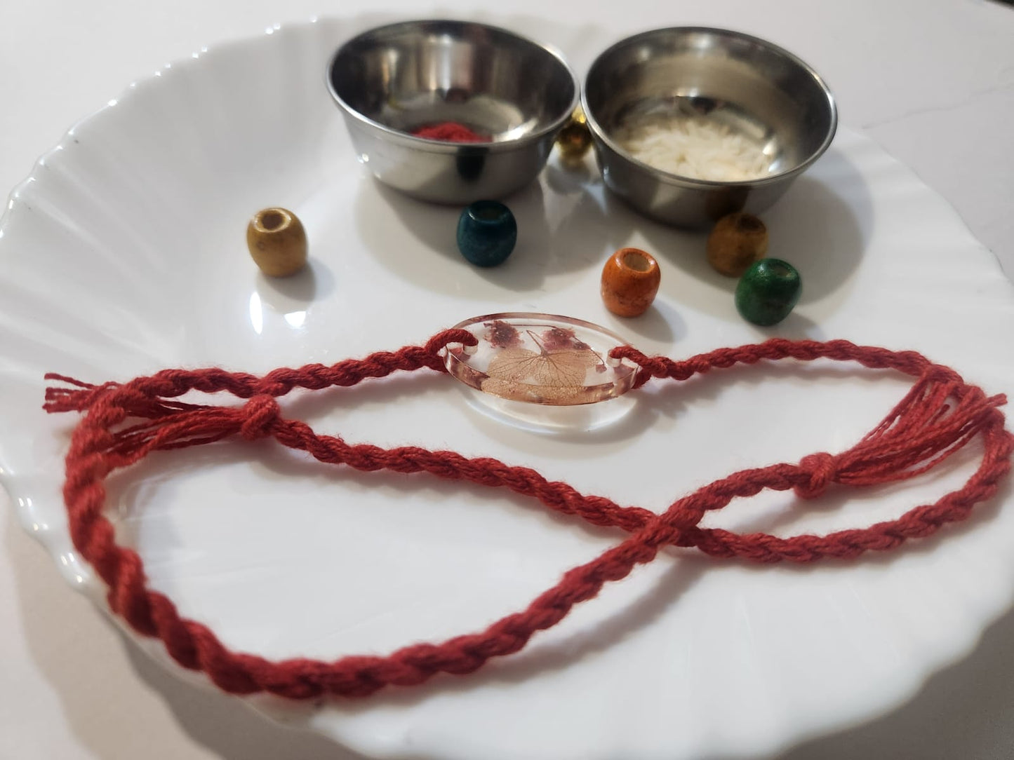 Timeless Bloom Rakhi