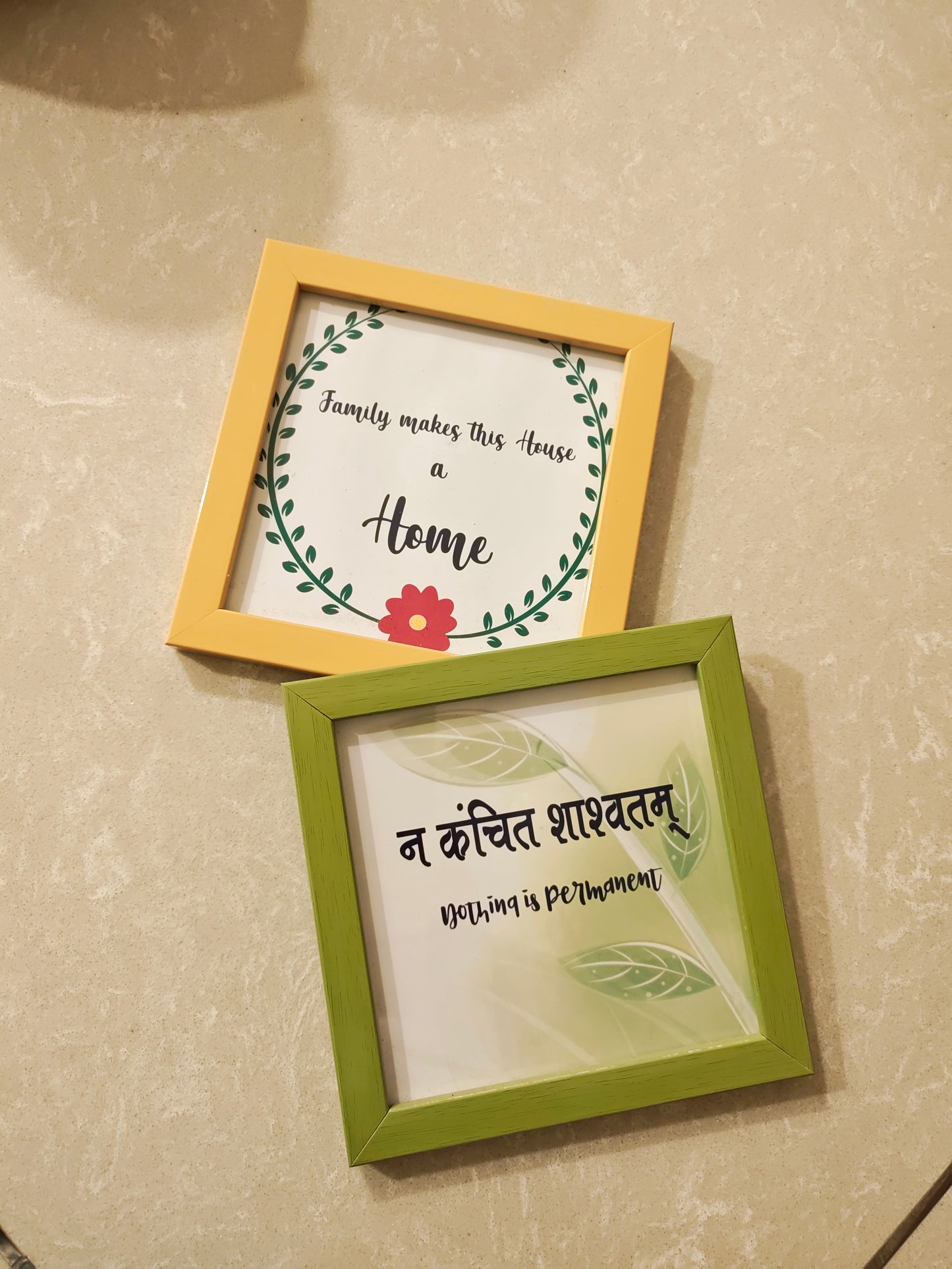 Welcome home entrance wall set