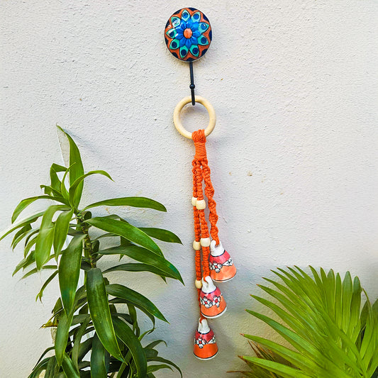 Macrame Bell | Orange