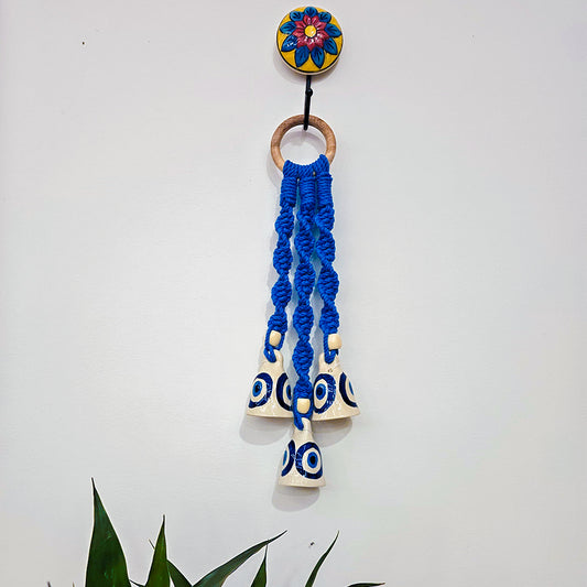 Evil Eye Windchime | Blue