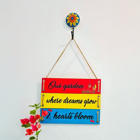 Our Garden | Three Plank Hanging