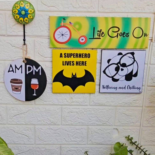 Life Goes On Wall Decor