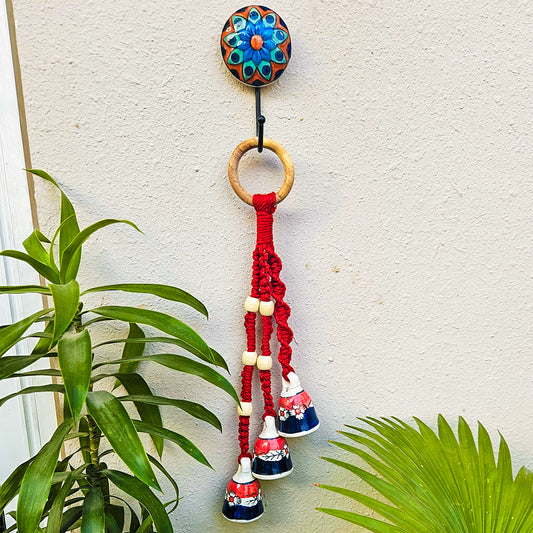 Macrame Bell | Red