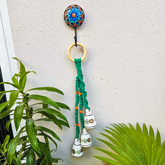 Macrame Bell | Green