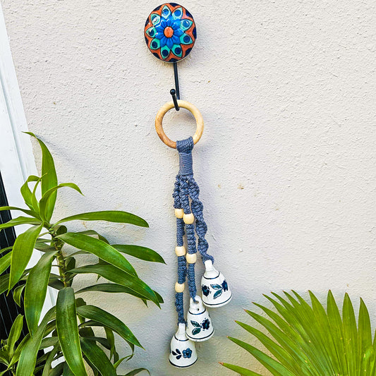 Macrame Bell | Grey