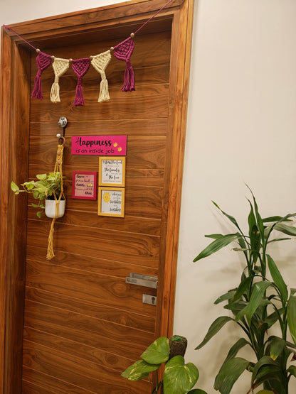 Happiness is an inside job | Wall Set