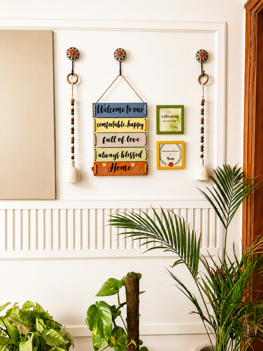Welcome home entrance wall set